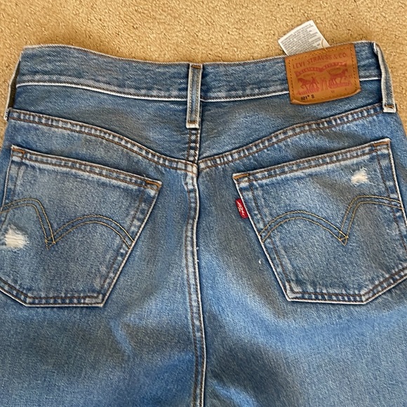 Levi’s 501 Skinny Jeans in Old Hangouts Wash 27 - Picture 6 of 7